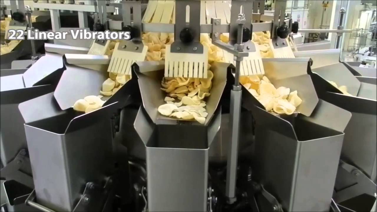 Martini srl - Double vertical packaging machine line with 22 multihead weigher