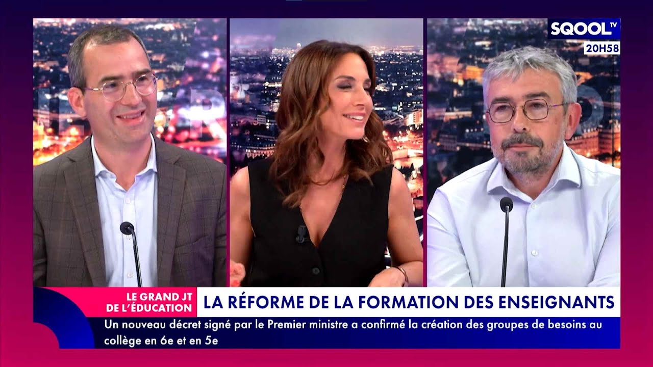 Le Grand JT de l'Éducation (10/04/2025) - La réforme de la formation des enseignants