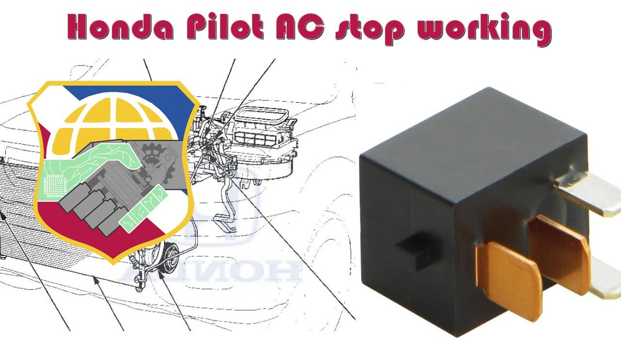 Перестал работать кондиционер Honda Pilot — как устранить неисправность реле компрессора HVAC G8H...