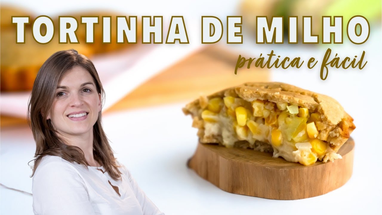 Tortinha de Milho | Vegana e Sem Glúten