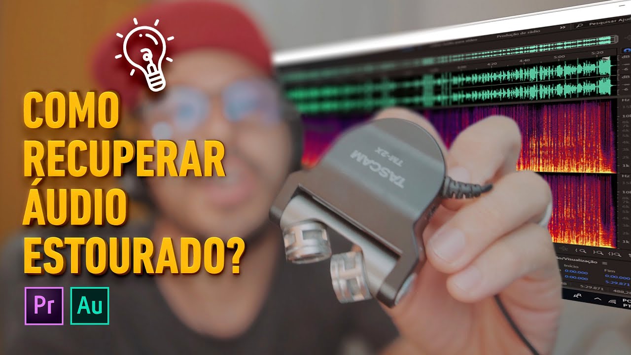 Como recuperar um áudio Clipado/ Estourado?