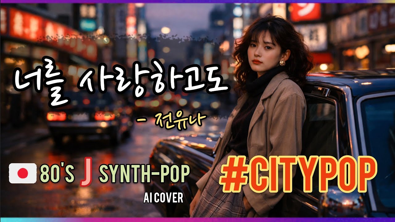🎵 너를 사랑하고도 - 전유나 (80's J Synth-pop Ai remake) | EnvyMusic. 