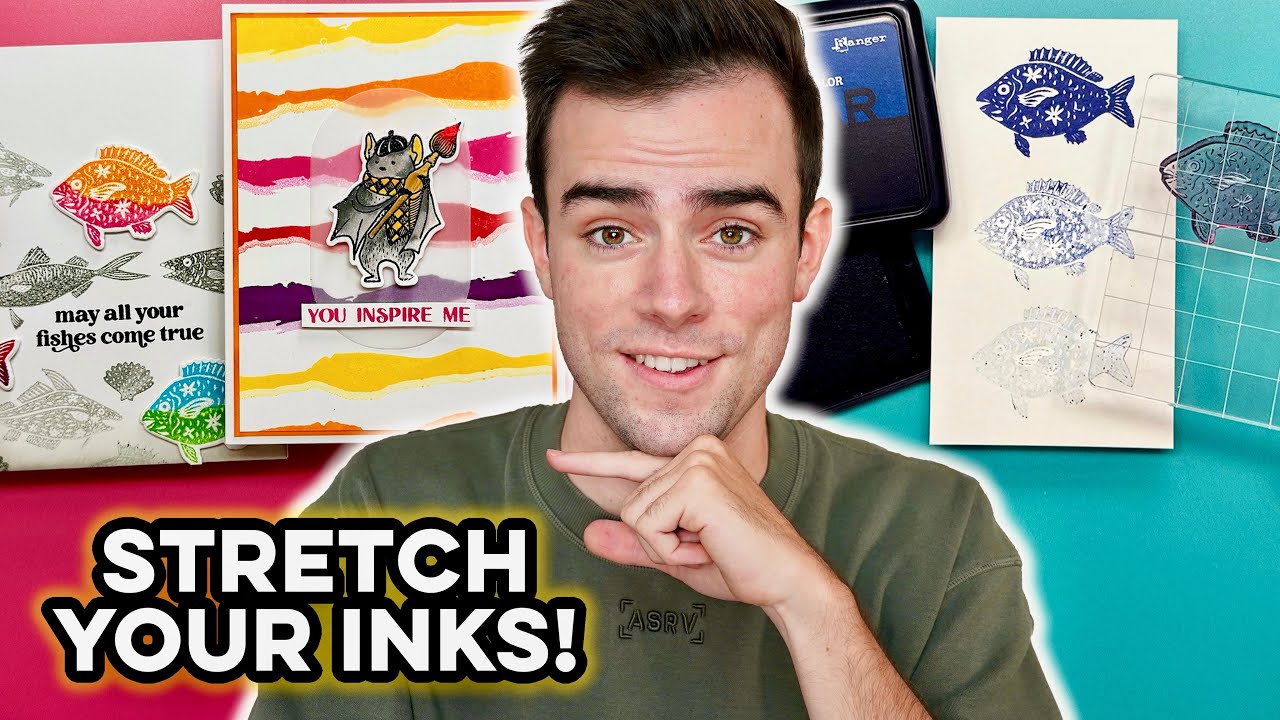 Stretch Your Ink Pads With THIS Stamping Technique!