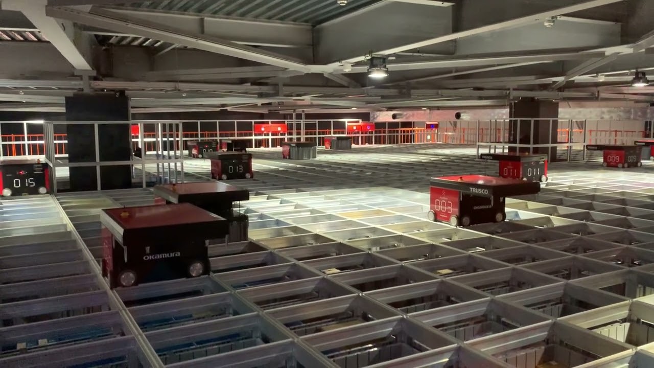 トラスコ中山　センター見学　-Autostore-