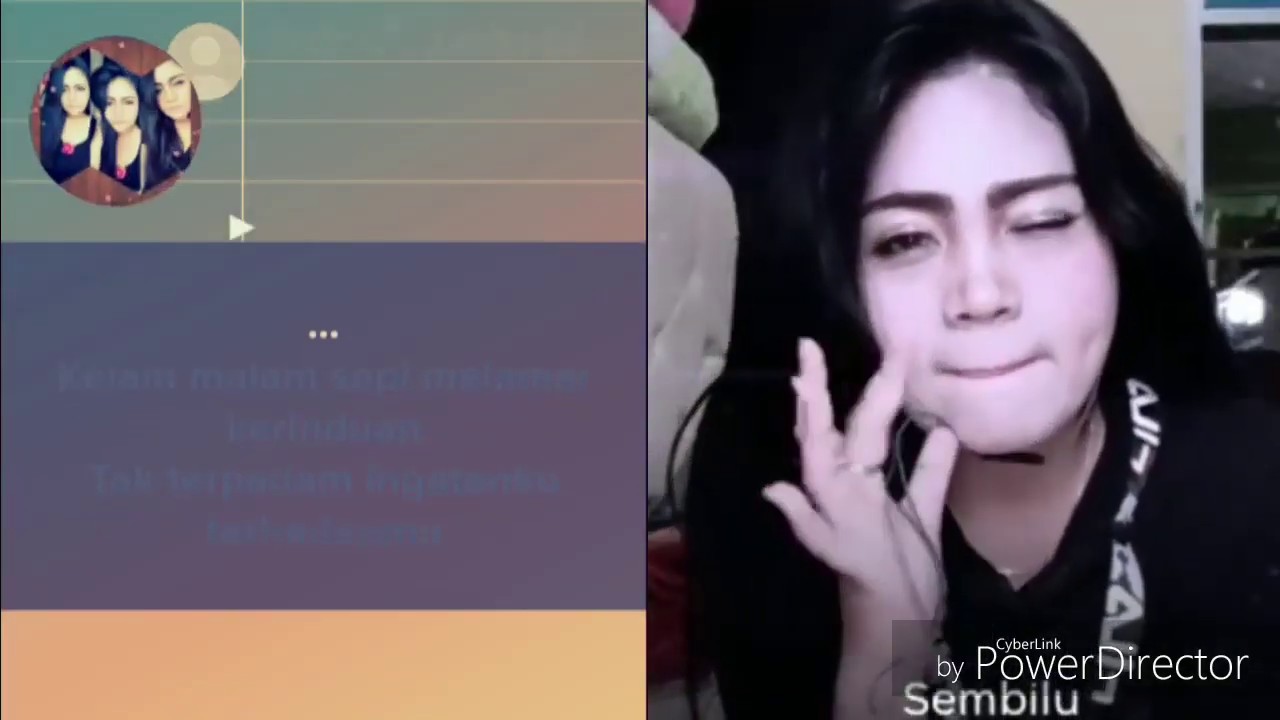 sembilu (ella) karaoke duet bersama nenk cantik