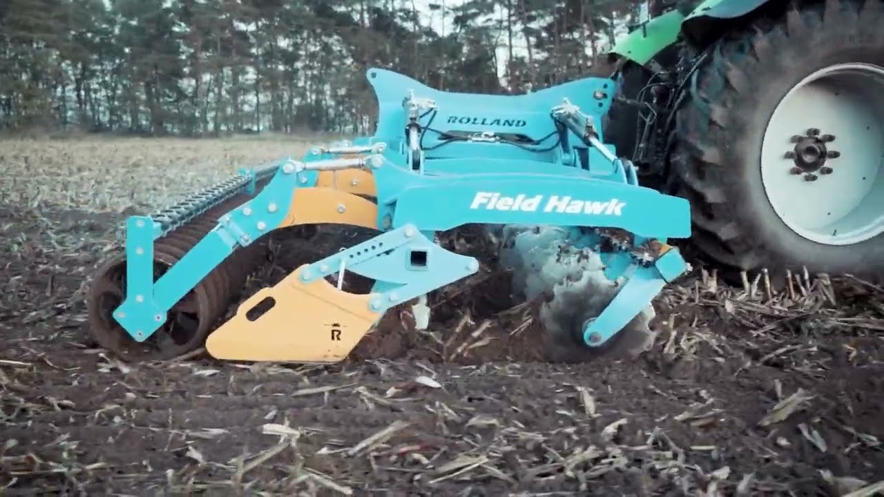 Brona Talerzowa Hydrauliczna ROLLAND BH 4.0 wał daszkowy Disc Harrow Field Hawk