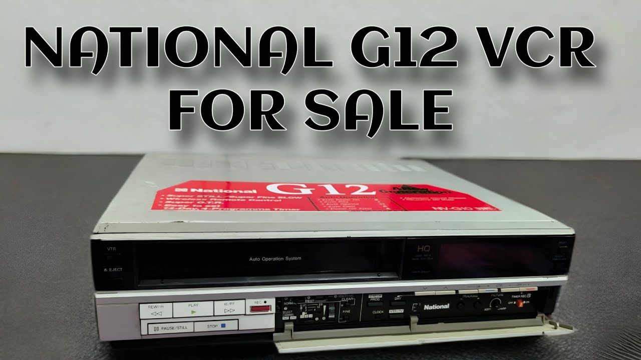 National G12 Vcr For Sale IRSHAD VCR 9198909071 || #forsale 