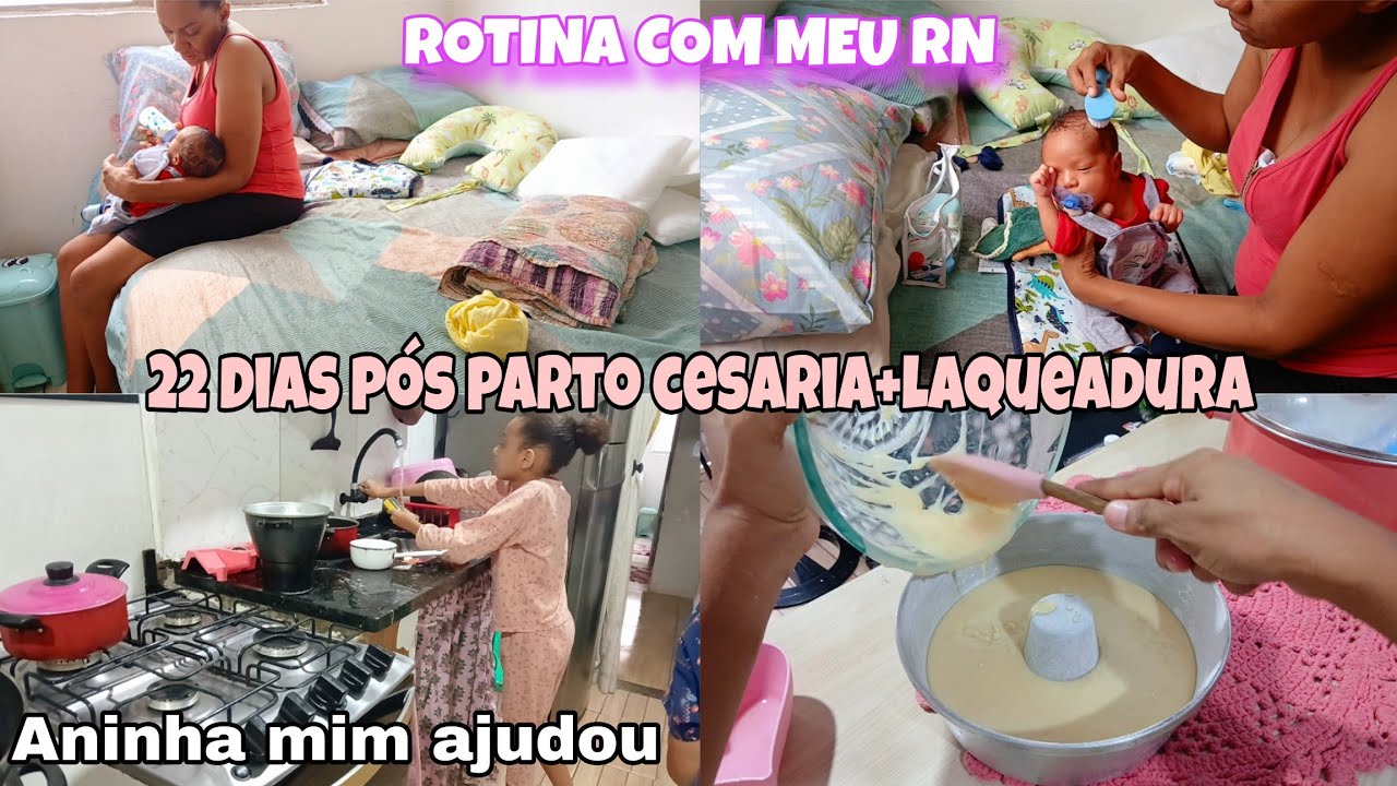 💕ROTINA COM MEU RN/O PÓS PARTO ESTA SENDO DIFÍCIL/A CASA ESTAVA UMA BAGUNÇA. #viralvideo  
