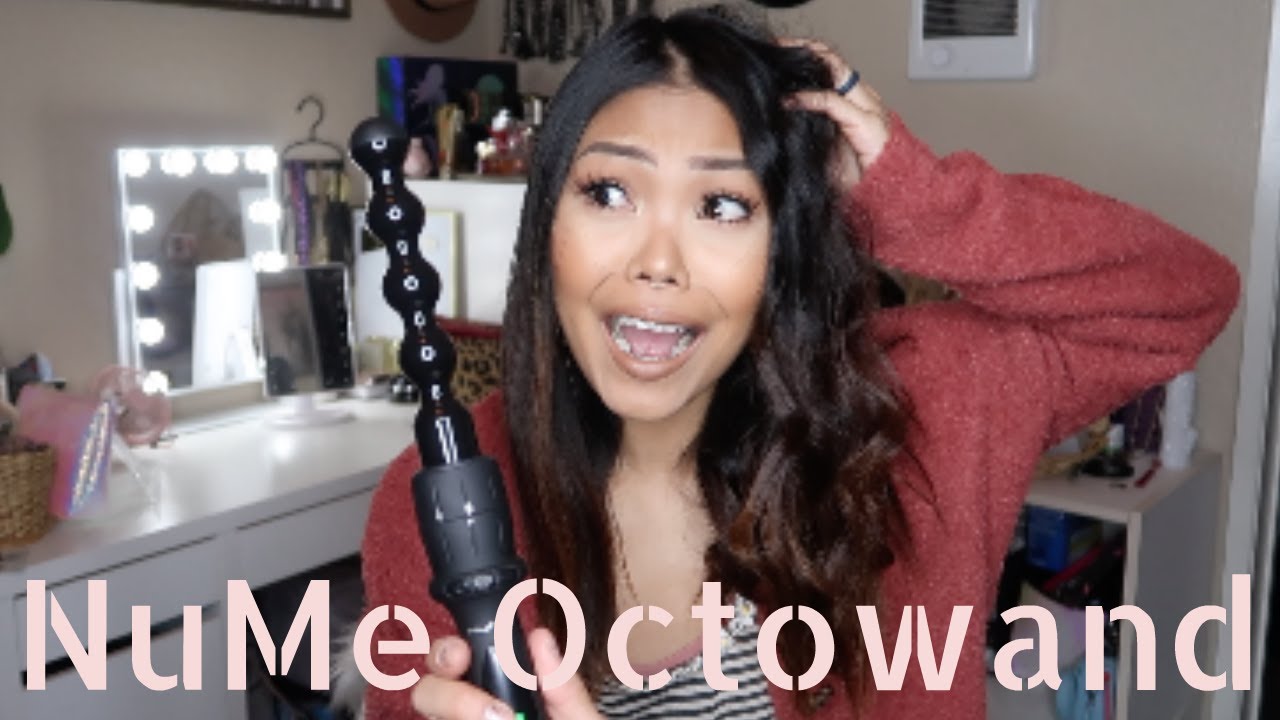 NuMe Octowand | EASIEST Beachy hair tutorial!
