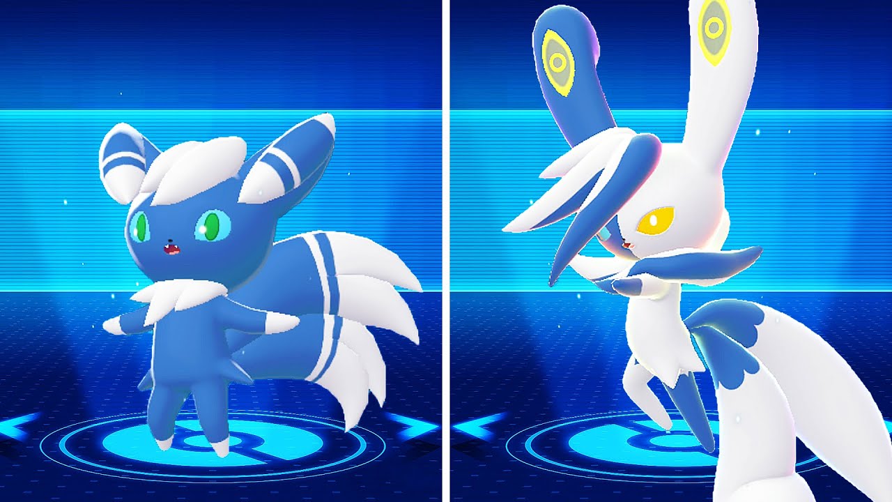 Mega Dimension (Pok&eacute;mon Legends Z-A) - NEW Mega Meowstic [Rouge Fight] (4K)
