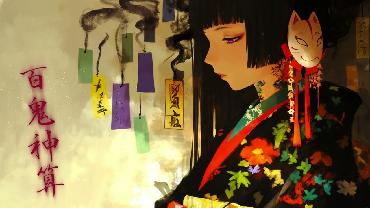 百鬼神算 | Hyakki Shinzan – Japanese Dark Fantasy × Shamisen & Taiko (雅 Cover Ver.)
