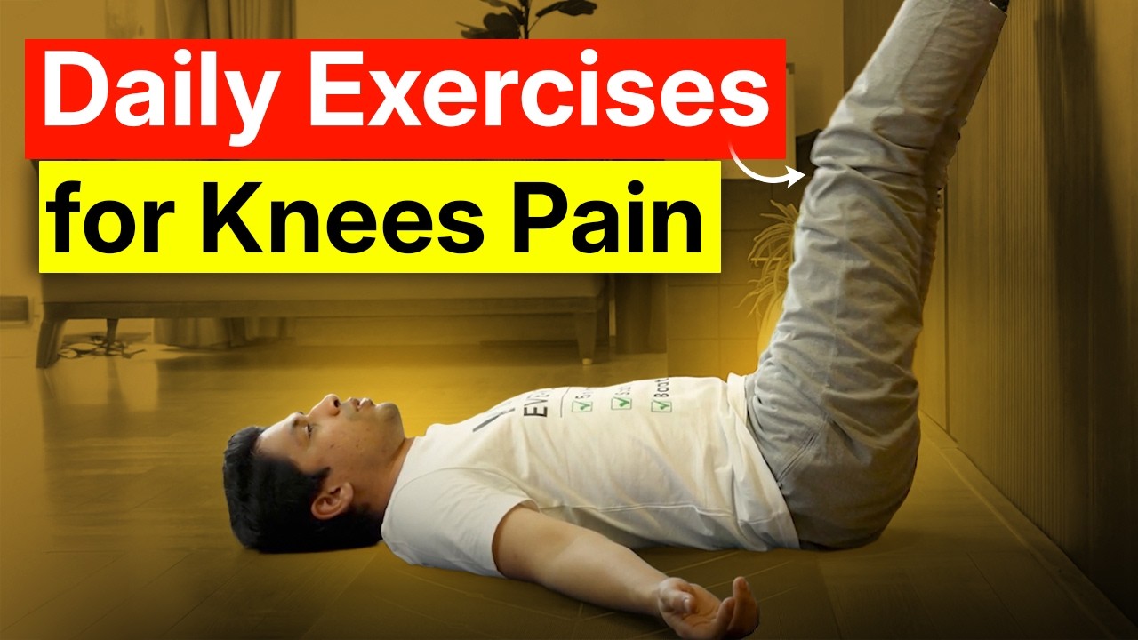 10 Minute GENTLE KNEE Strengthening Routine | Saurabh Bothra Yoga
