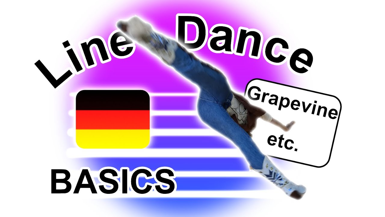 Linedance - Wichtige Elemente - Grapewine, Scuff, Jazzbox, Touch - Bianca Glaser - Tanzschule Waal