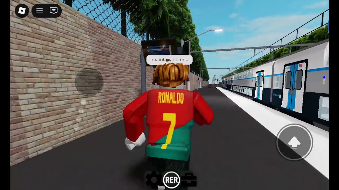 J'ai Spot Le RER A,B,C,D,E Sur Project RER sur Roblox ft(King Edits).