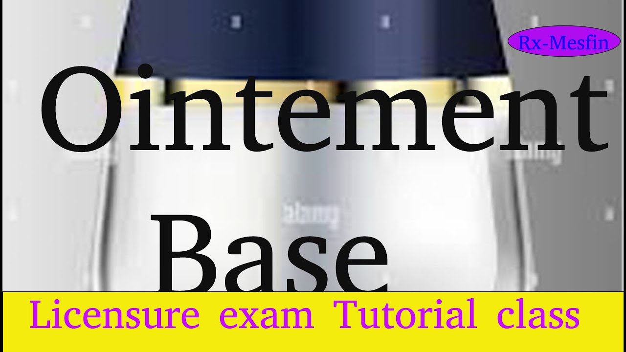 Ointments | semisolid | COC | Exit exam |