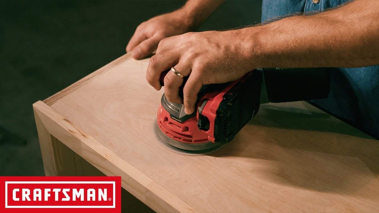 CRAFTSMAN V20* Cordless Random Orbit Sander | Tool Overview