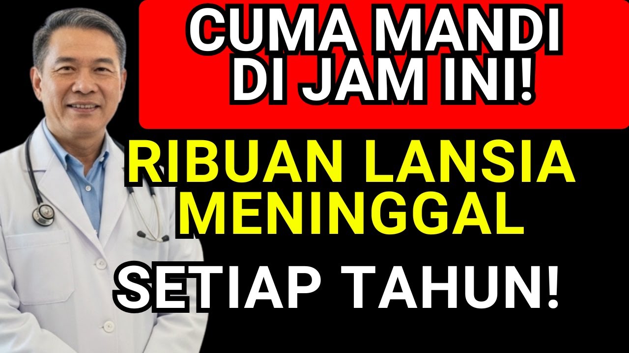 Tips Kesehatan Lansia: Hindari Mandi di Jam Ini, Bisa Fatal!