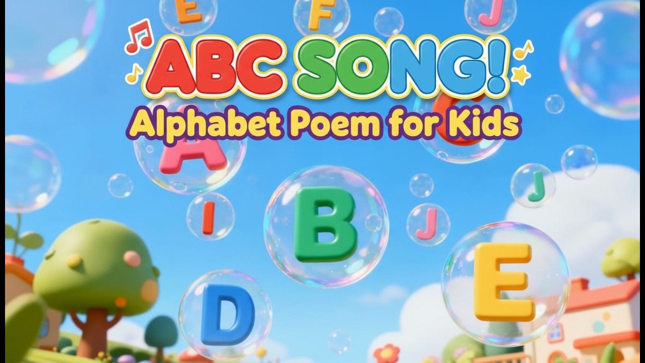 Fun Alphabet Song for Kids 🎶 | A to Z Learning Song for Kids & Babies | Kids Poems & Rhymes