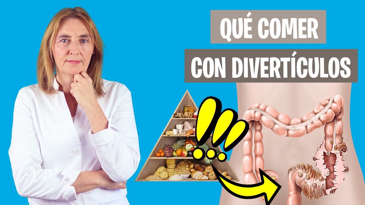 La MEJOR DIETA para PERSONAS con DIVERTÍCULOS | Lo que comer con divertículos | Nutrición clínica
