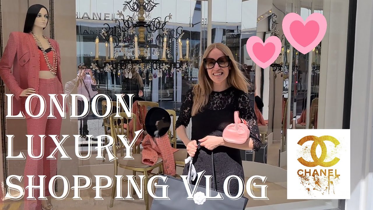 LONDON LUXURY SHOPPING VLOG 2020 - Come Shopping With Me at Harrods, Dior, Chanel & Louis Vuitton