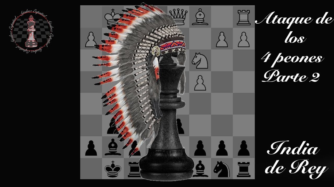 Ajedrez - Defensa India de Rey Variante / Ataque de los 4 peones Parte 2 / Aperturas