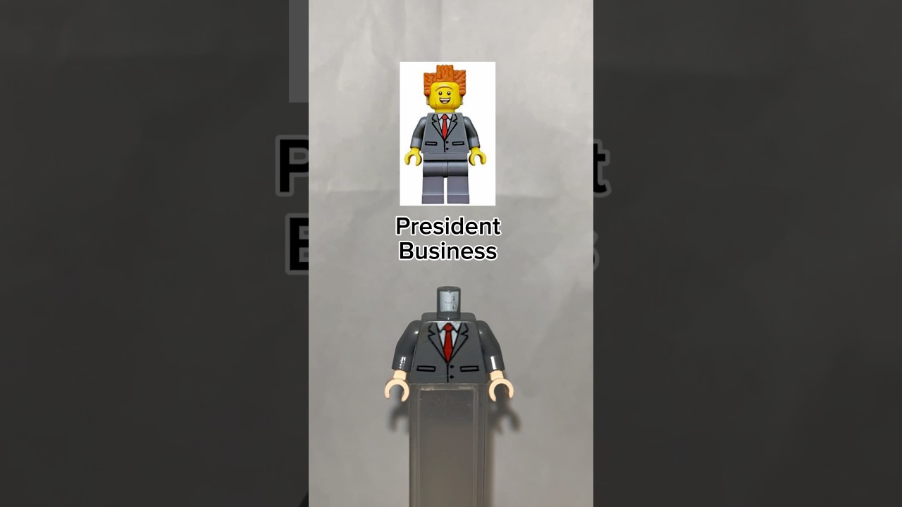 How to make Donald Trump out of LEGO