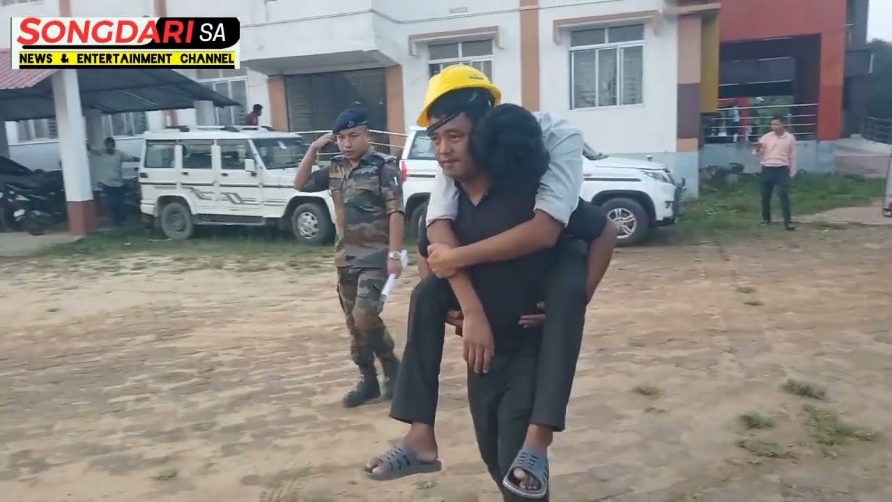 Civil Defence Air Raid & Blackout Mock Exercise done on 11/6/26 at jampuijala SDM Office. 