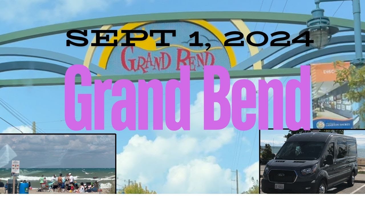Grand Bend, Ontario. The best beach.  Sep1 2024. #vanlife #grandbend #fordtransit