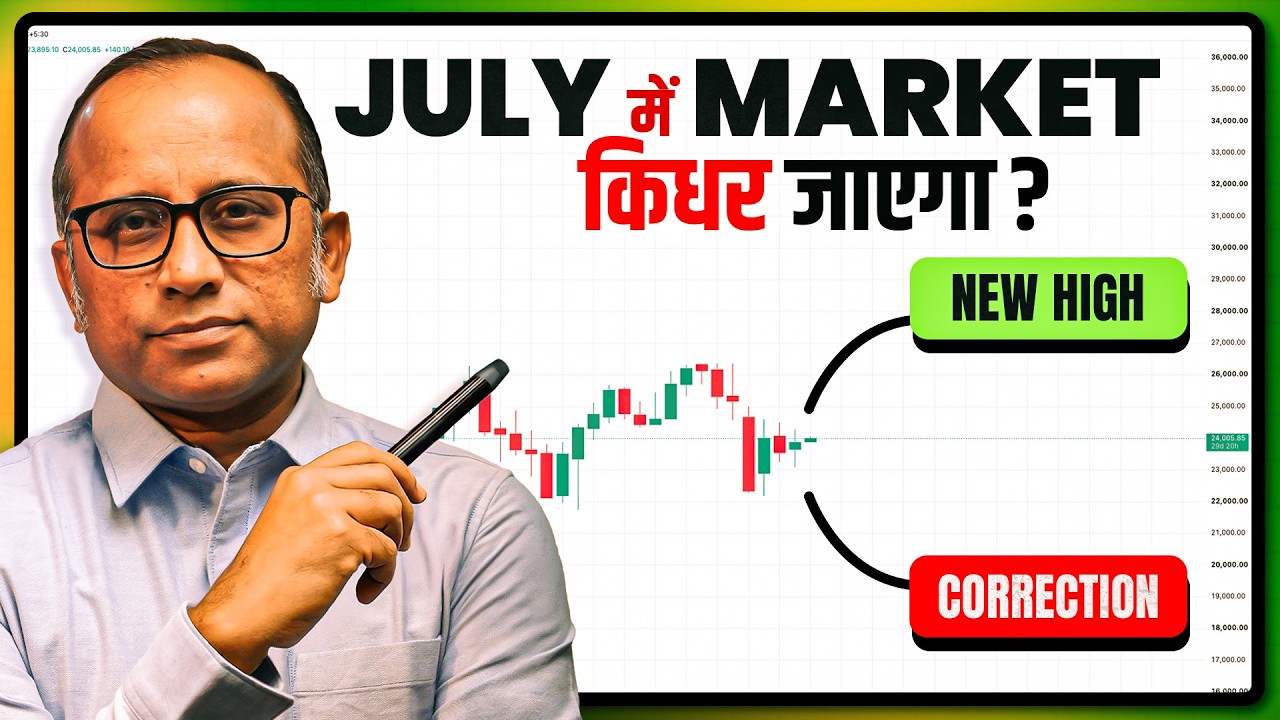 June Mein 600 Point Rally &mdash; July Mein Kya Hoga? New Highs Ya Crash? | Full Analysis #bulltrack