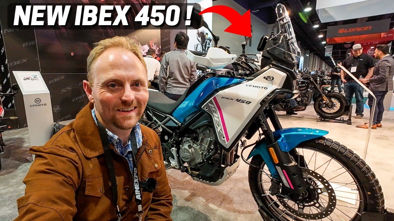 CFMOTO Ibex 450, Kove 450 Rally, Guzzi Stelvio & More at AIM Expo 2024