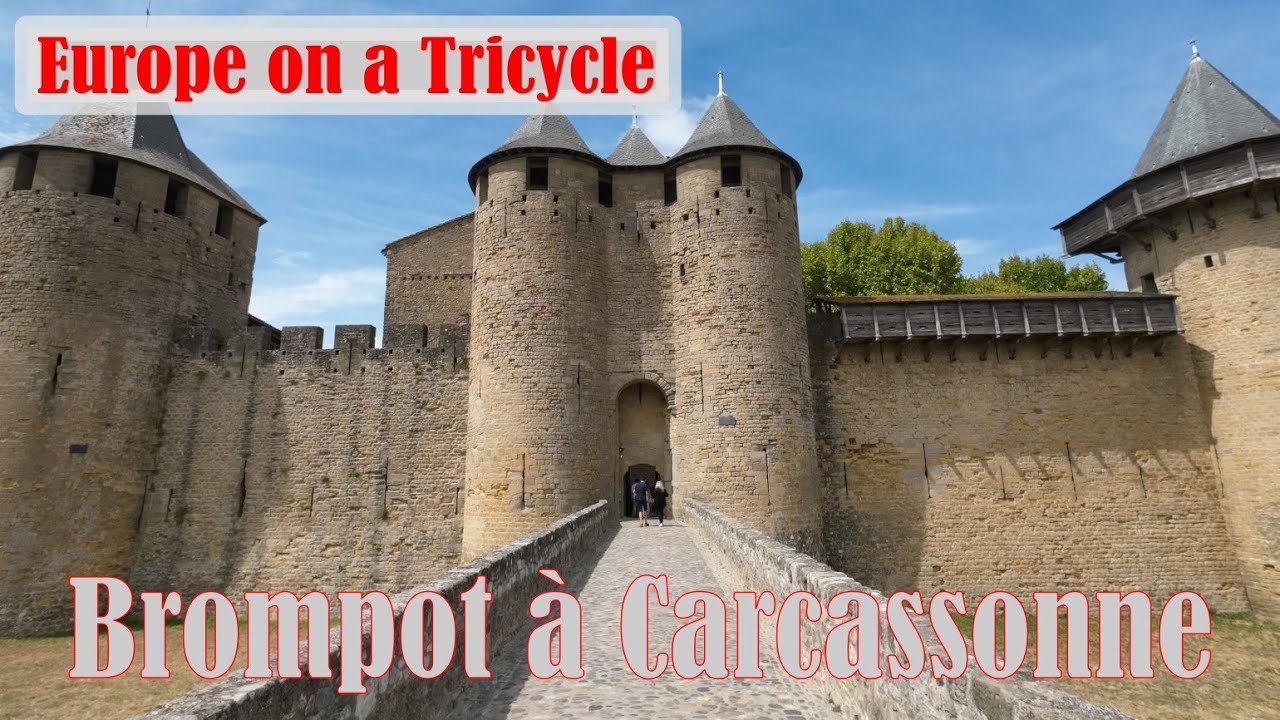 Yamaha Tricity 300 - Europe on a Tricycle - Episode 40: Brompot à Carcassonne