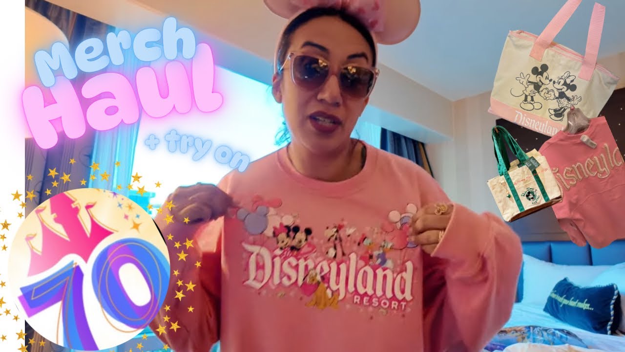 NEW 💕2026 Disneyland Merch Haul + Try On #disneymerch #disneyland #disneyfashion 