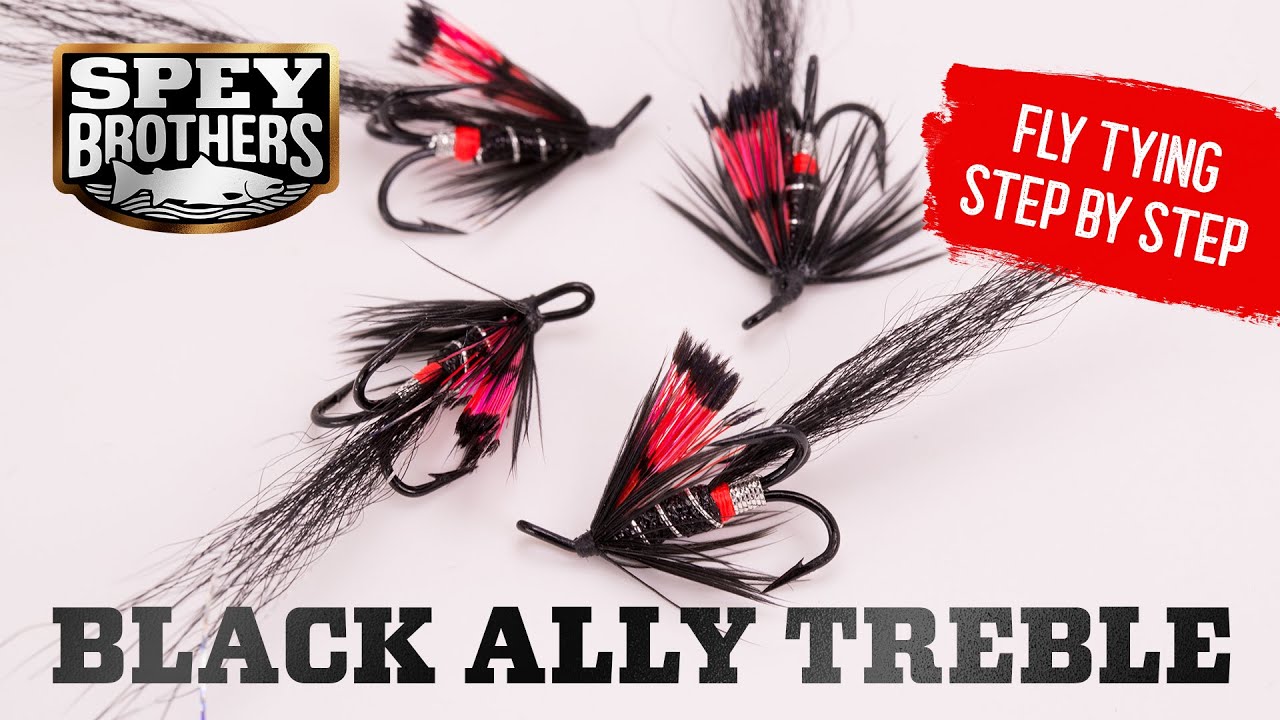 Tying A Black Ally Shrimp - Part One - Treble