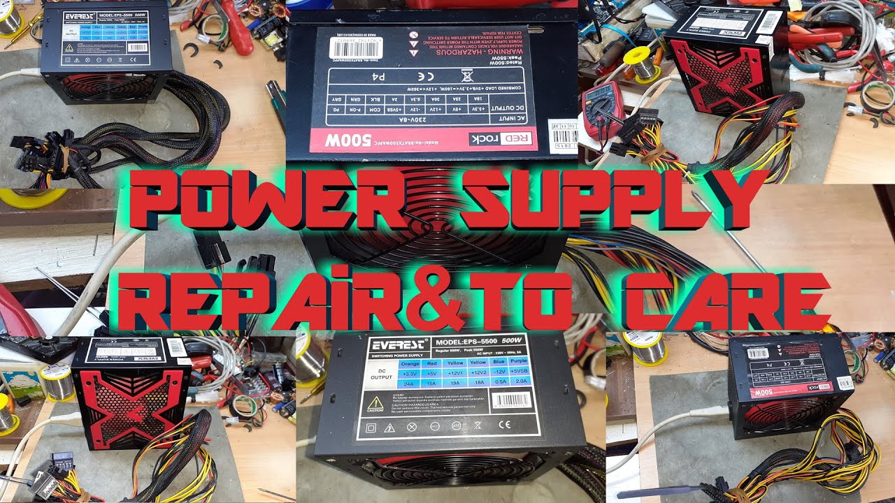 4 ADET POWER SUPPLY-PSU TAMİR ve BAKIM/PSU REPAiR-HOW TO?