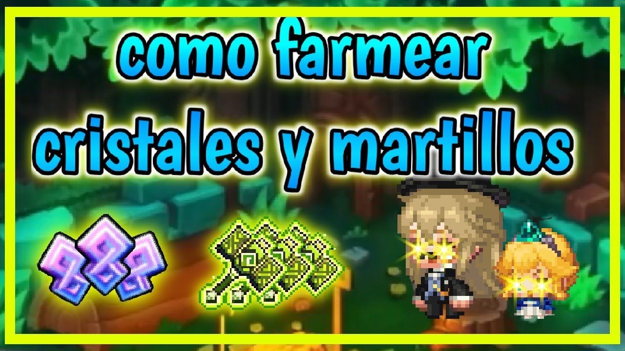 ✨Como conseguir MARTILLOS y CRISTALES en Guardian Tales!!✨