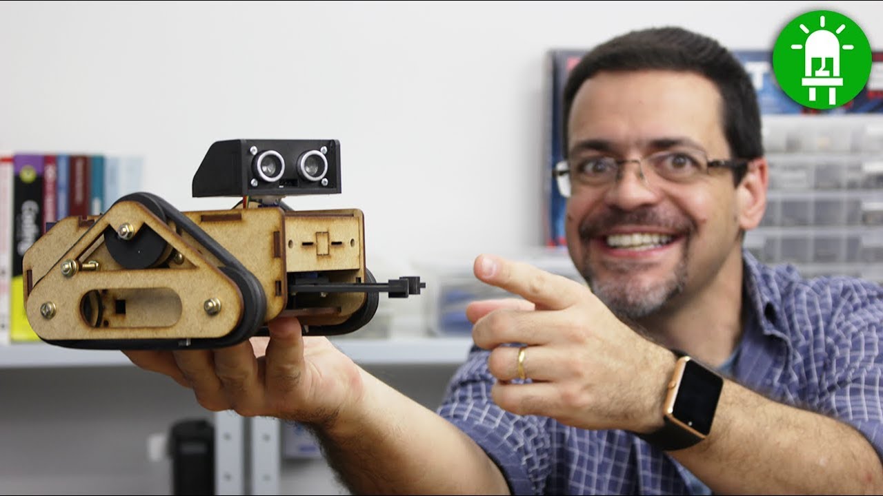 Quer aprender robótica pela internet? Conheça este robô com ARDUINO