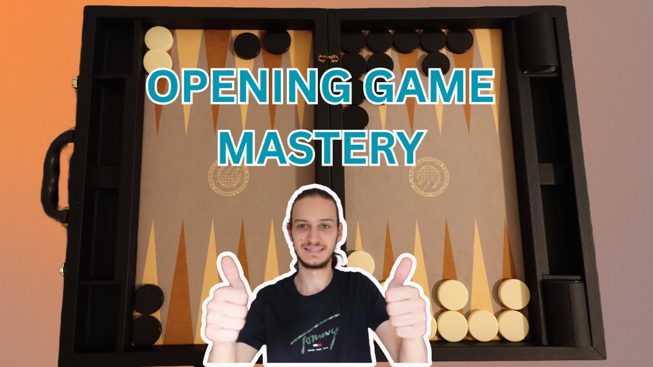 Ep  3 Master the Backgammon Opening game
