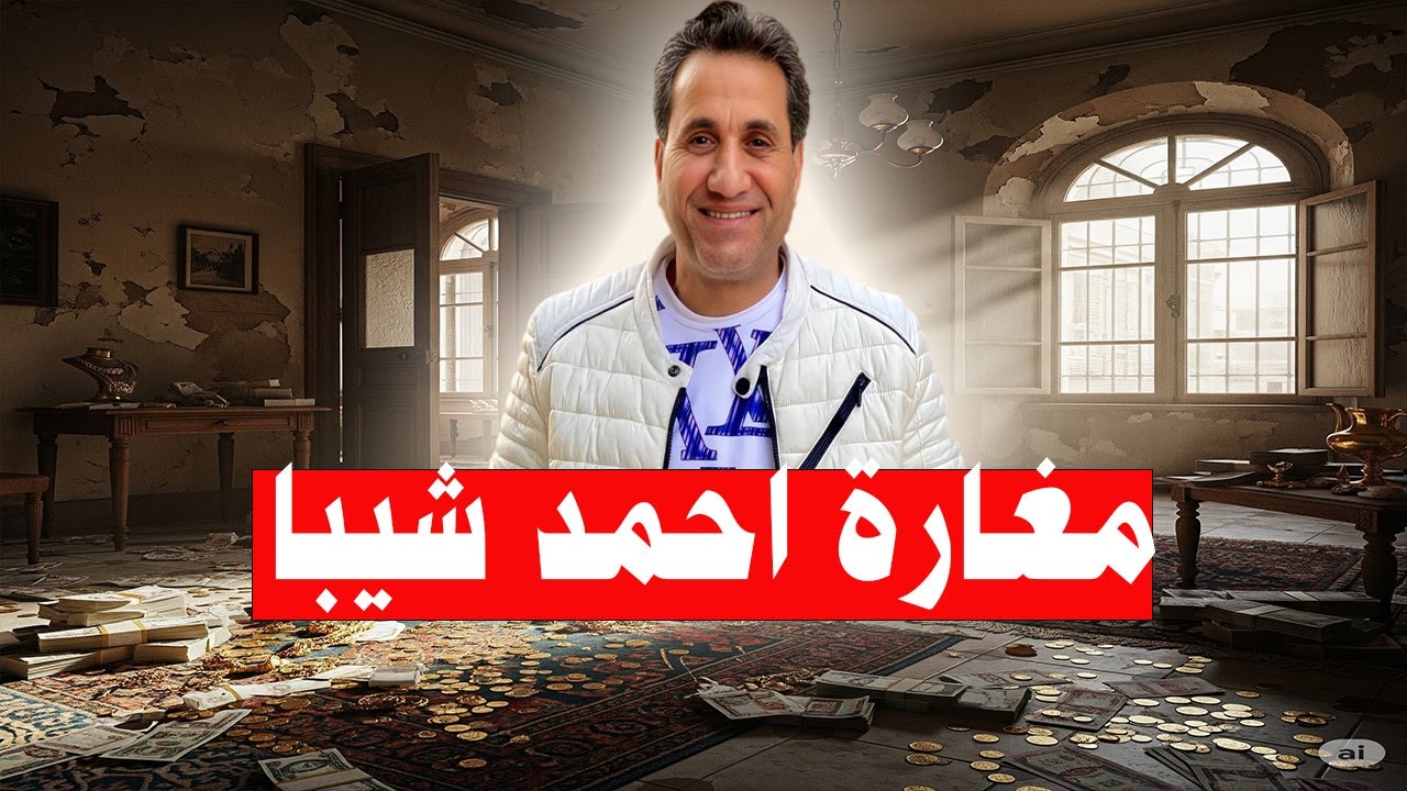 مفاجأه صادمه مين اللى سرق مغارة الفنان احمد شيبه ملايين وذهب  والماظ !!