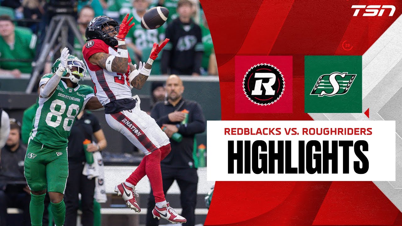 CFL WEEK 1: Ottawa Redblacks vs. Saskatchewan Roughriders | FULL HIGHLIGHTS