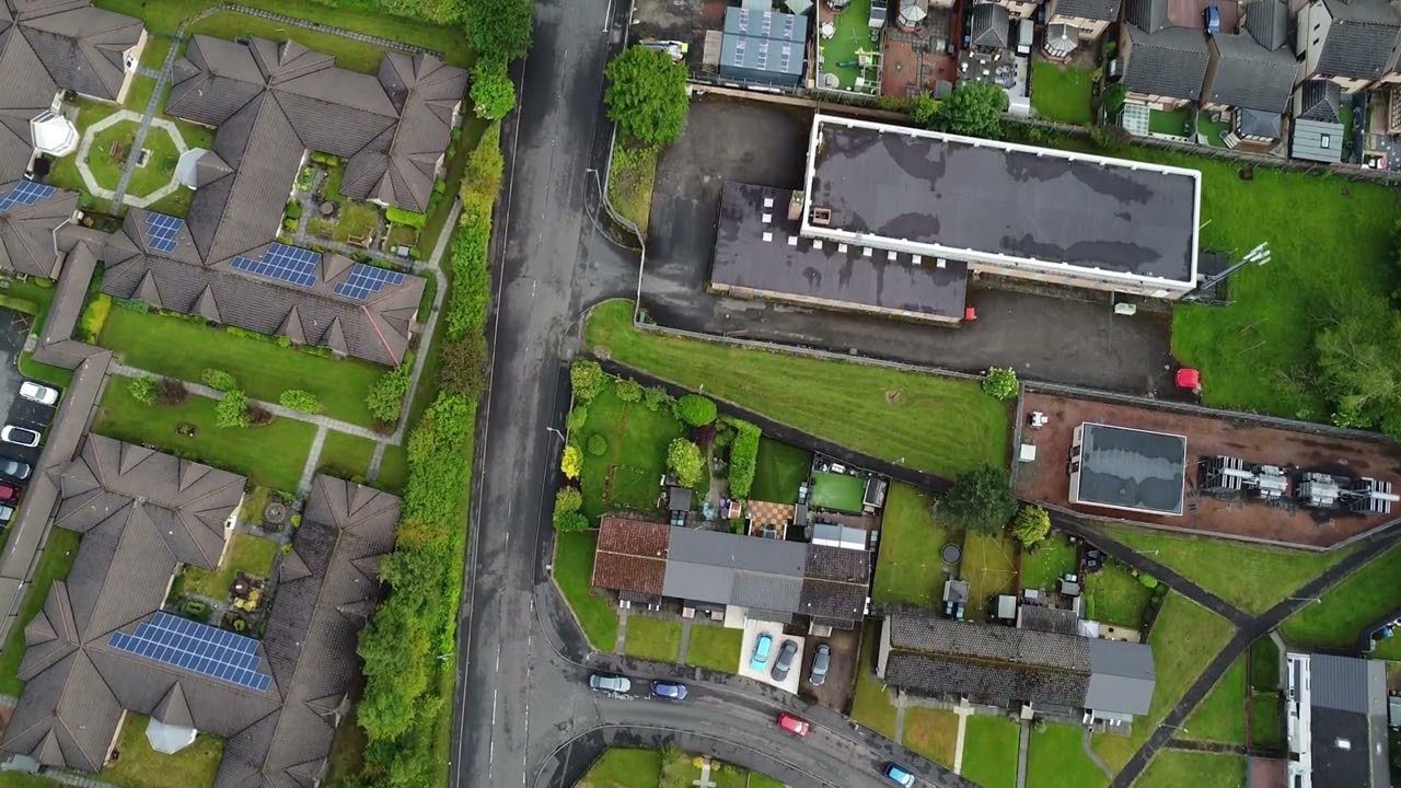 Wee bit of Bellshill Scotland drone footage 08/06/22