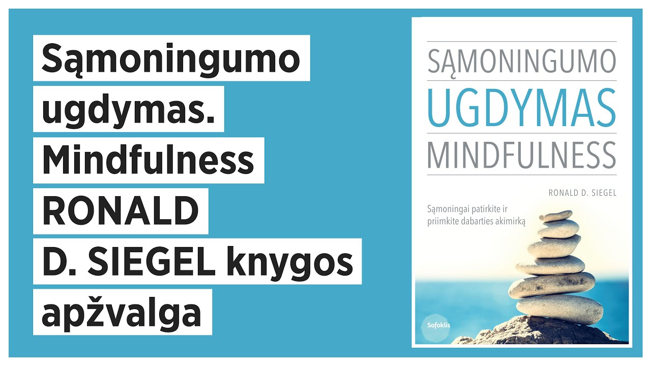 Sąmoningumo ugdymas. Mindfulness. Knygos apžvalga