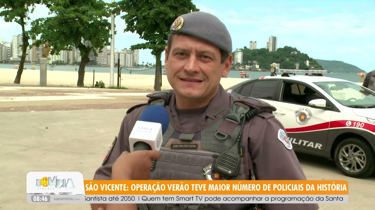 São Vicente: Operação Verão teve maior número de policiais da história - 03/03/26