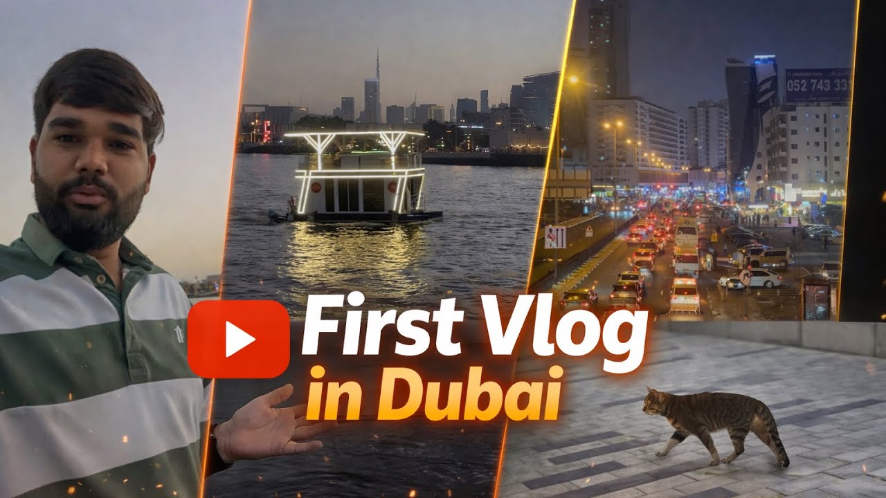 First Vlog in Dubai 🇦🇪 | Student Life, City Views & Real Experiences