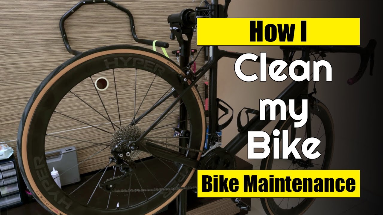 How I Clean My Bike - Singapore Cycling Beginner Guide