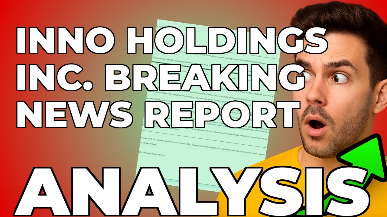 Inno Holdings' $6M lifeline: My concern from their latest filing...