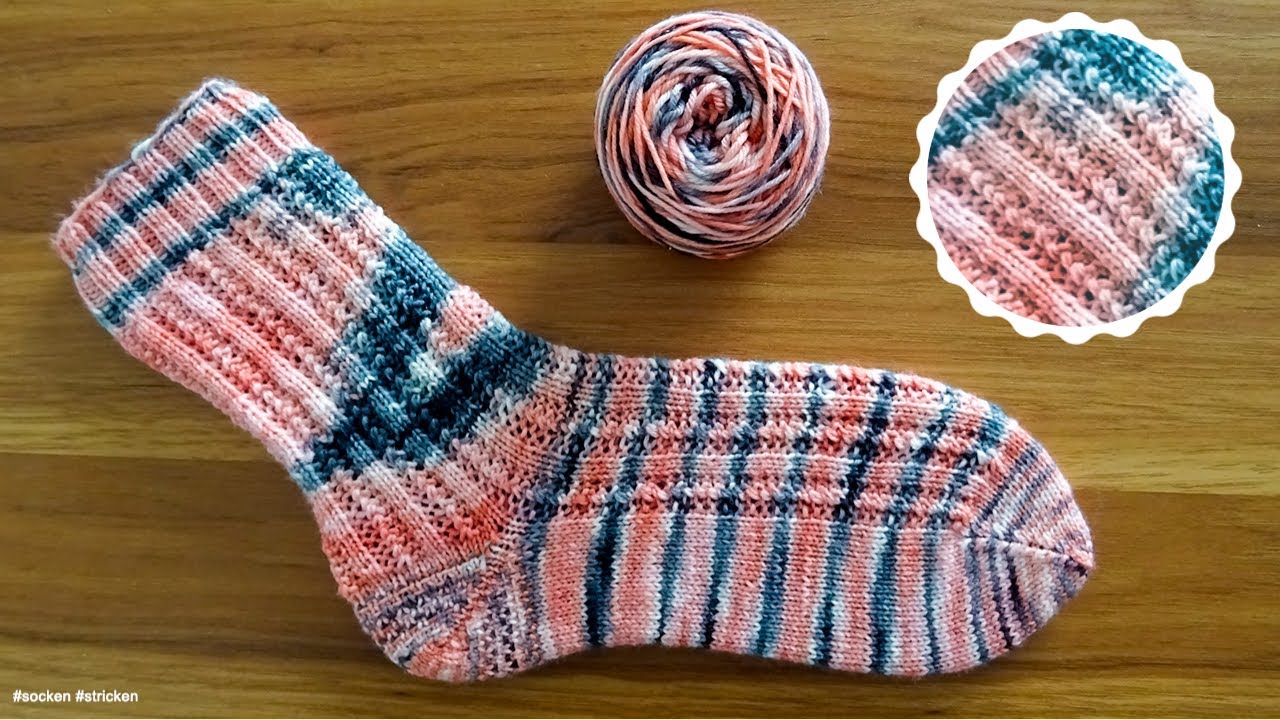 Socke stricken " Schneewittchen "