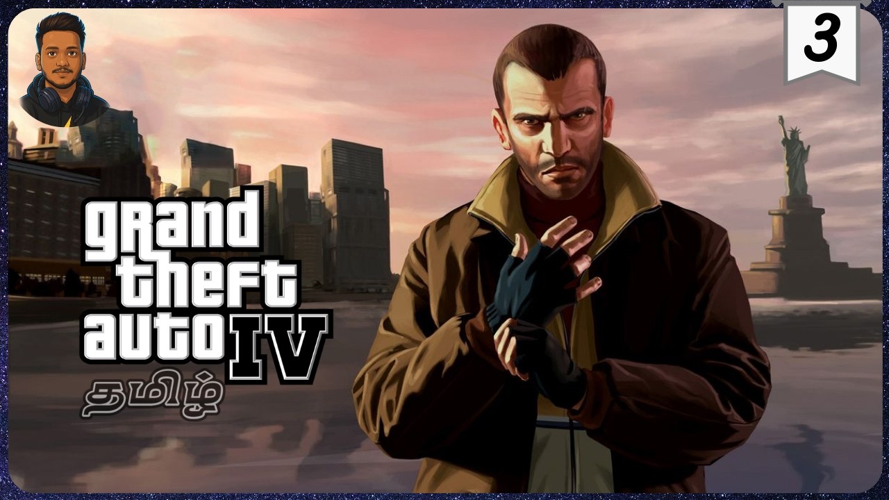 [Shorts] First Time Playing GTA 4 🚕 | Liberty City Live #3 Tamil Nerdy Gamer #gta4