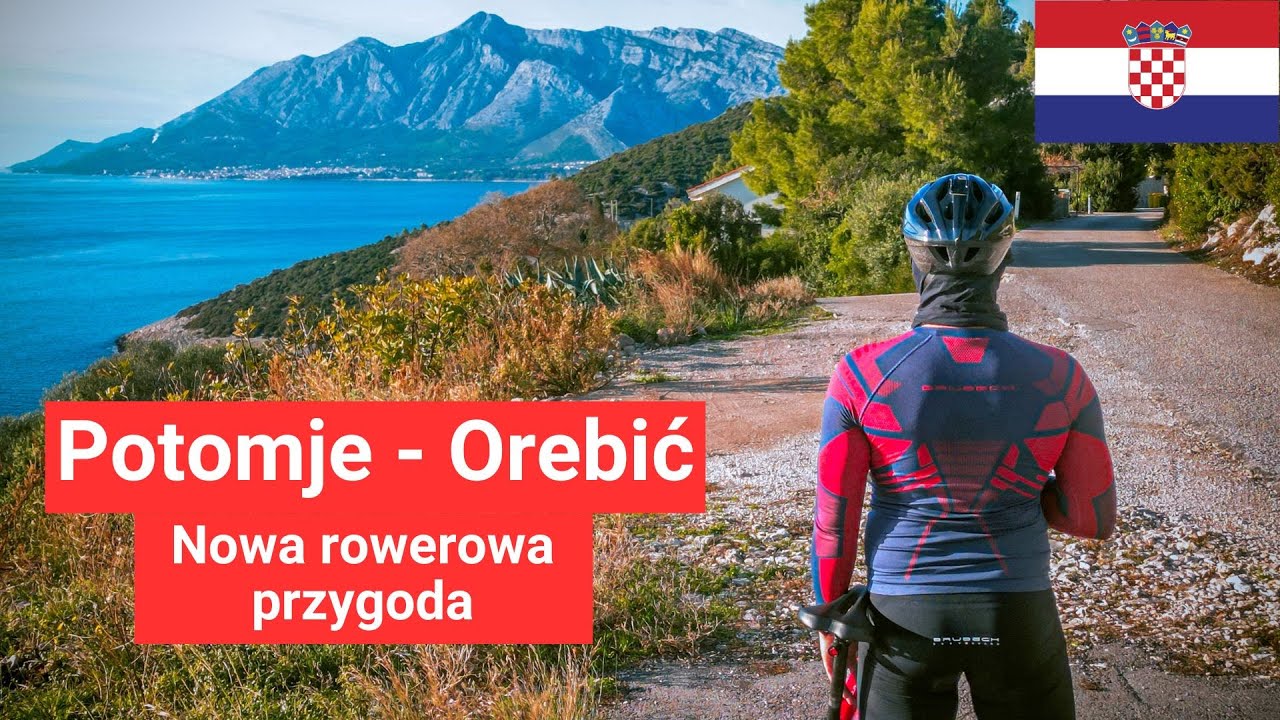 Trasa rowerowa Pelješac: z Potomje do Orebića wzdłuż morza