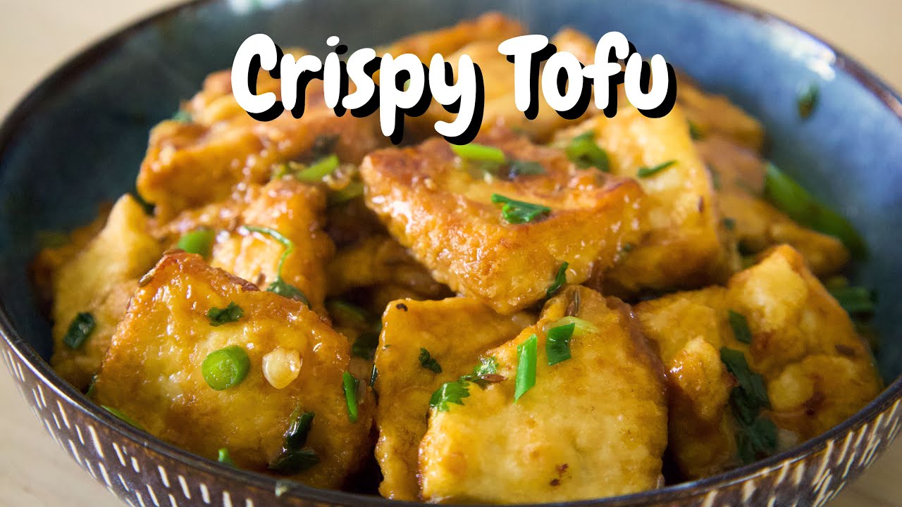 How to Make Flavorful Crispy Tofu (香煎豆腐)