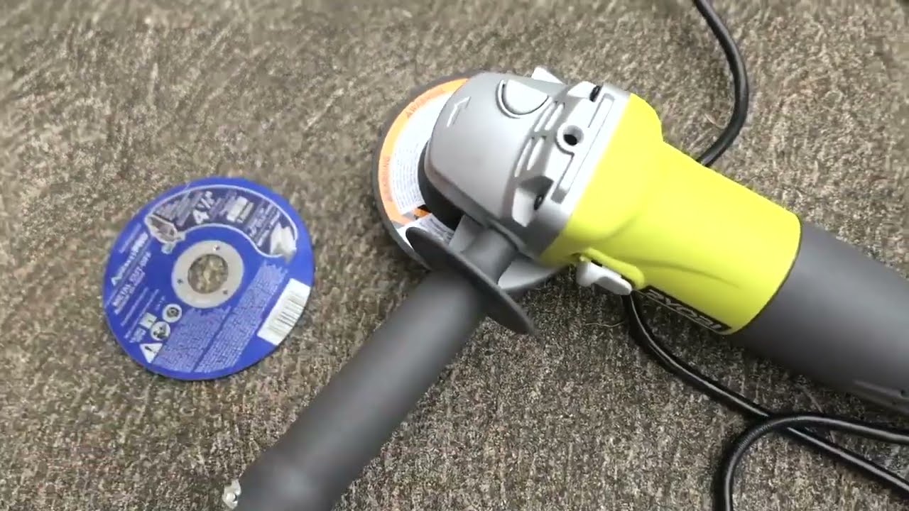 Угловая шлифовальная машина Ryobi